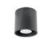 Plafond ORBIS 1 antracita + 1x bombilla LED GU-10 4000K Fría 7W 630lm