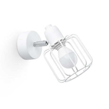 Aplique BELUCI 1 blanco + 1x bombilla LED E14 4000K Fría 7,5W 680lm