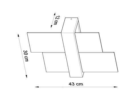 Lámpara de pared FENIKS 1 madera natural + 1x bombilla LED E27 3000K cálida 7,5W 620lm