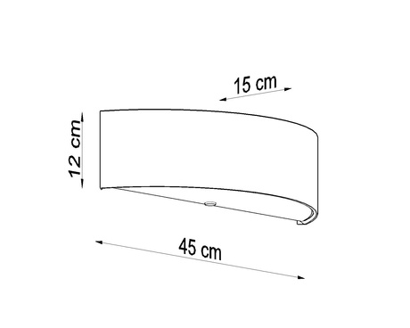 Aplique SKALA blanco + 2x bombilla LED E27 4000K Fría 7,5W 650lm