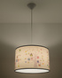 SOWY lámpara colgante 40 + 1x bombilla LED E27 4000K Fría 7,5W 650lm