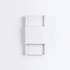 DURLIN Aplique blanco + 2x bombilla LED G9 4000K Frío 4,5W 460lm