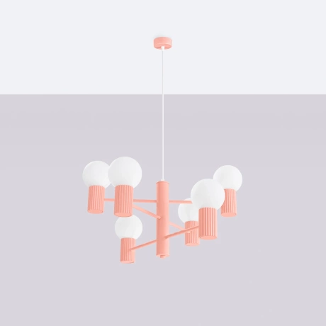 Araña HALO 6 melocotón