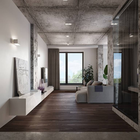 Plafond QUAD MAXI blanco + 2x bombilla LED GU-10 4000K Fría 7W 630lm