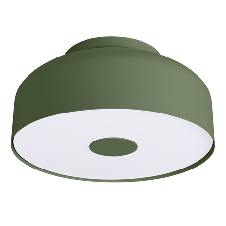 Lámpara de techo OMIQ verde oliva
