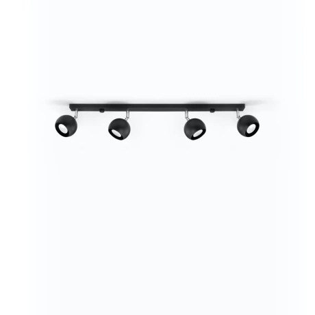 Lámpara de techo OCULARE 4L negra