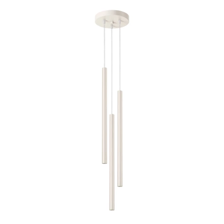Lámpara colgante PASTELO 3P beige