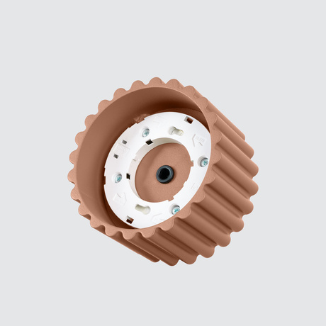 Lámpara de techo AURA 1 moca Gx53