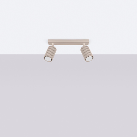 Lámpara de techo KARBON 2 taupe