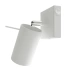 Aplique RING blanco con interruptor