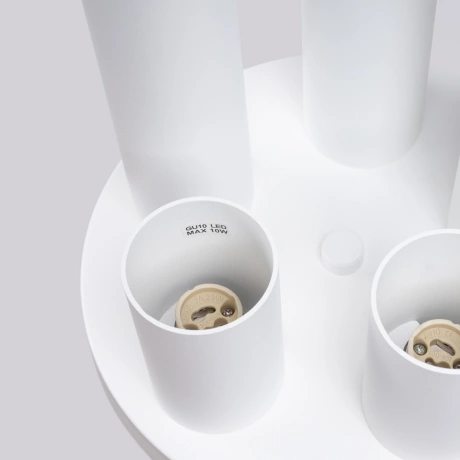 Plafón LAGOS 5P blanco