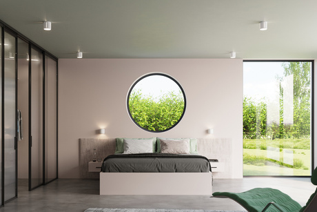 Plafond INEZ blanco + 1x bombilla LED G9 4000K Fría 4,5W 530lm