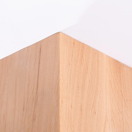 Lámpara de techo SOLIS madera natural