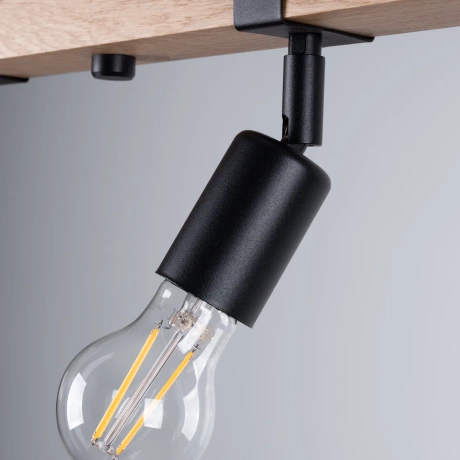 Lámpara de techo ZUCA 4 negra