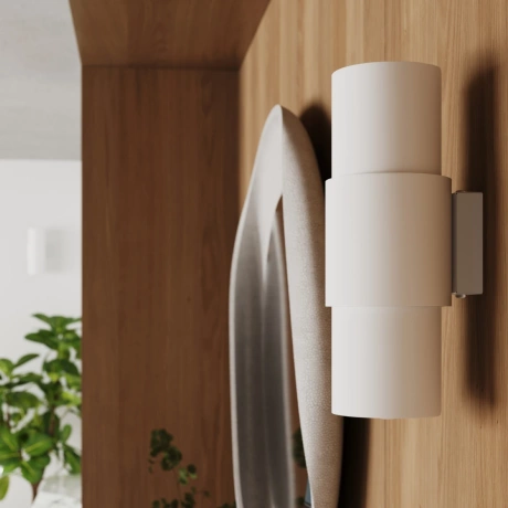 Lámpara de mesa FLASH blanca