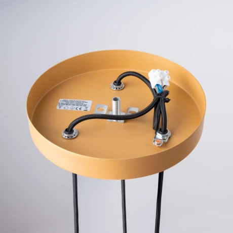 Lámpara colgante ARCHE 3P oro