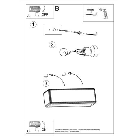 Aplique de cerámica SUBANI