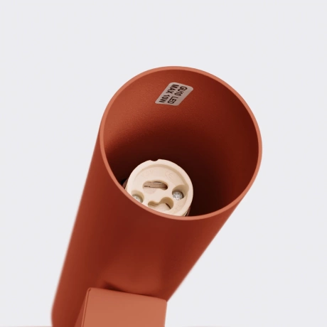 Aplique LAGOS 2 rojo ocre