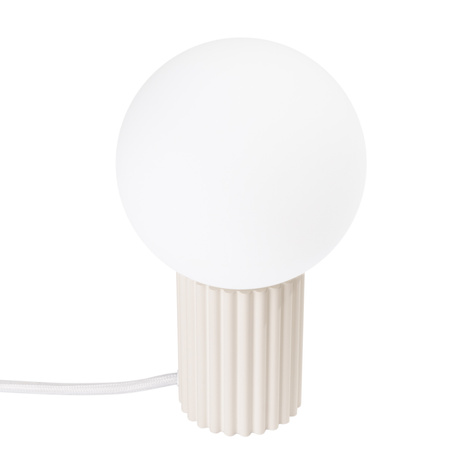 Lámpara de mesa HALO beige