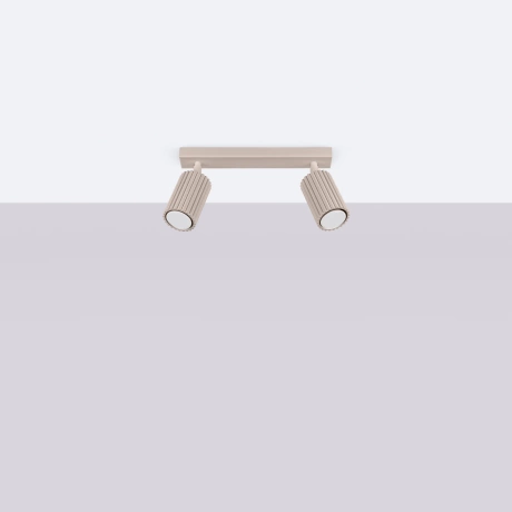 Lámpara de techo KARBON 2 taupe