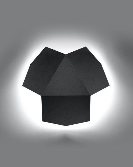 Aplique TRE negro + 2x bombilla LED G9 3000K Warm 4.5W 510lm