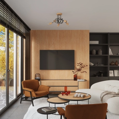 Lámpara EMBER 3 schwarz