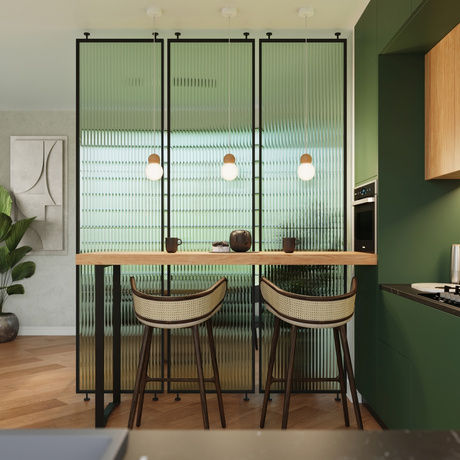 PEKKA Lámpara colgante 3P blanco/madera natural + 3x bombilla LED G9 4000K Frío 4,5W 460lm