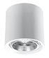 Plafón de cerámica KALU blanco + 1x bombilla LED GU-10 4000K Fría 7W 630lm