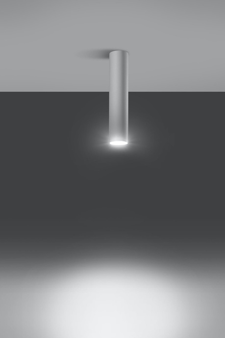 Plafond LAGOS 30 blanco + 1x bombilla LED GU-10 4000K Fría 7W 630lm