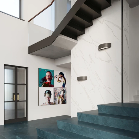 Aplique de cerámica ATENA negro