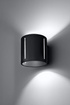 Aplique INEZ negro + 1x bombilla LED G9 4000K Fría 4,5W 530lm