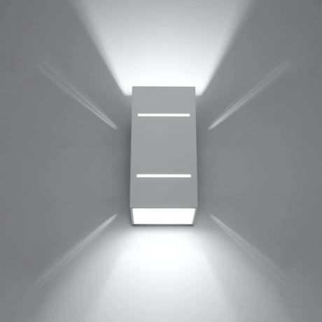 Aplique BLOCCO blanco