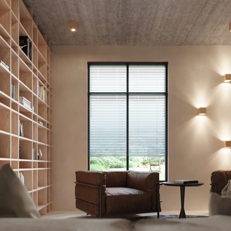 Aplique QUAD madera natural