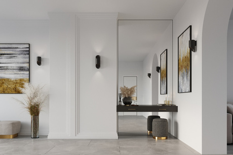 Aplique PENNE 20 negro + 1x bombilla LED G9 4000K Fría 4,5W 530lm