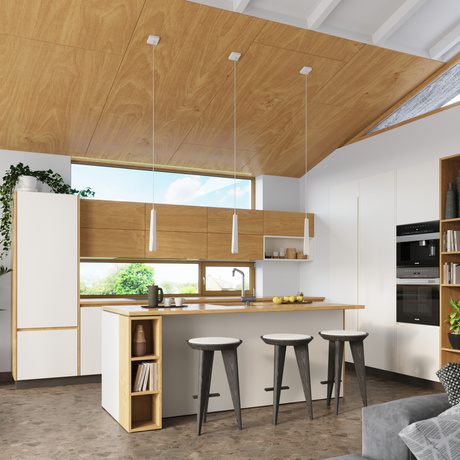 PRYSM Lámpara colgante 3P blanca + 3x bombilla LED G9 3000K Cálida 4,5W 450lm