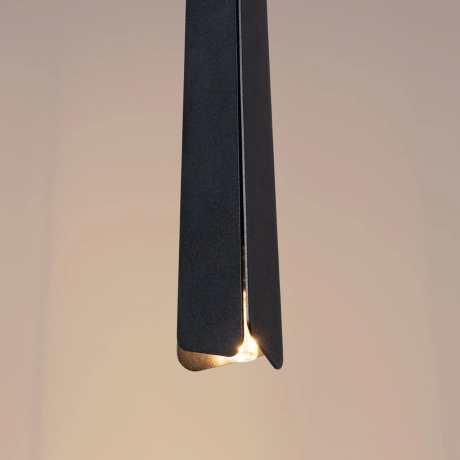 Lámpara colgante PRYSM 1 negra