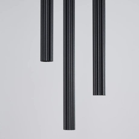 Lámpara colgante ARCHE 3P negra