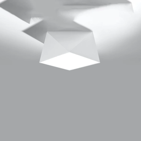 Lámpara de techo HEXA 25 blanca
