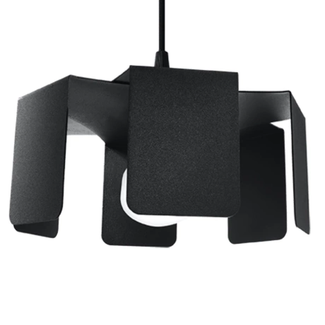 Lámpara colgante TULIP negro