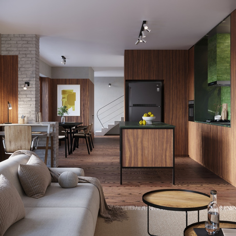 WINX 3 Plafón negro/cromo + 3x Bombilla LED GU-10 4000K Frío 7W 530lm