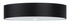 Plafond SKALA 60 negro + 5x bombilla LED E27 4000K Fría 7,5W 650lm