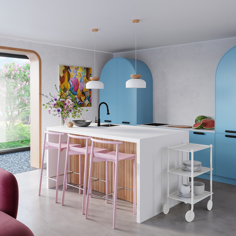 MARION lámpara colgante blanca + 1x bombilla LED E27 3000K Cálida 7,5W 620lm