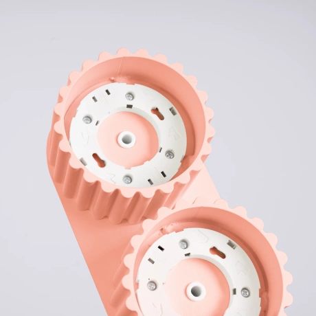 Lámpara de techo AURA 2 melocotón Gx53