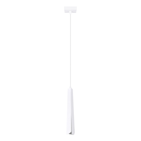PRYSM Lámpara colgante 1 blanco + 1x bombilla LED G9 4000K Frío 4,5W 460lm