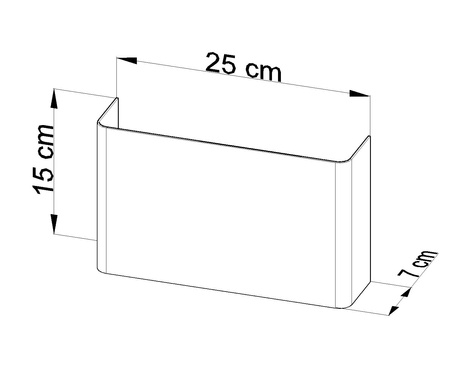 Aplique COPERTURA blanco +2xBombilla LED G9 4000K Fría 4,5W 530lm