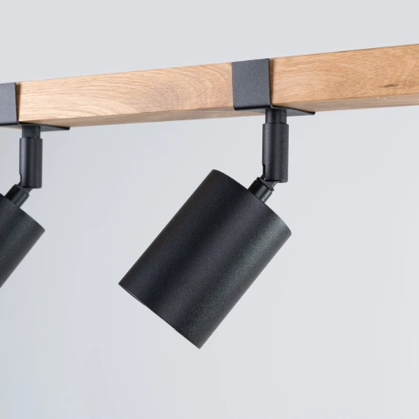 Lámpara de techo FAGER 3 negra