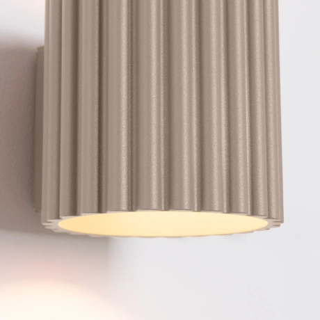 Lámpara de pared AURA taupe G9