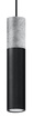 Lámpara colgante BORGIO 1 negro + 1x bombilla LED GU-10 4000K Fría 7W 630lm