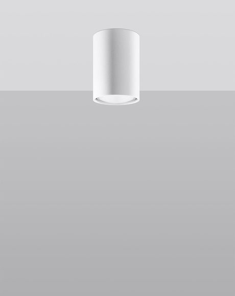 Plafond LAGOS 10 blanco +1x Bombilla LED GU-10 4000K Fría 7W 630lm