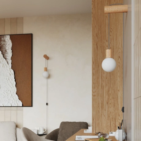 Lámpara de pared NIBMI G9 con interruptor